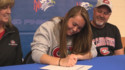 Go to Northland Pines' Herfindahl signs with St. Cloud State