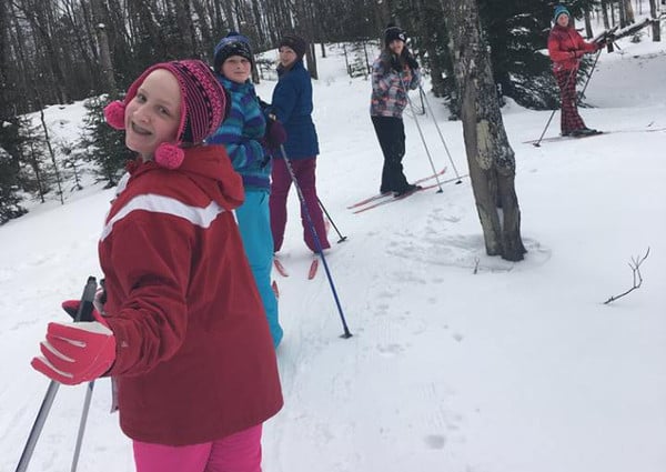 Cross Country Skiing at Conserve School