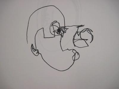 Blind Contour Line Drawing - Photo Number 2