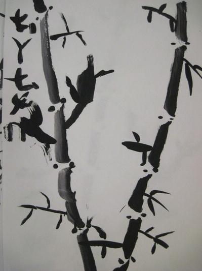 Chinese Bamboo Painting - Photo Number 2