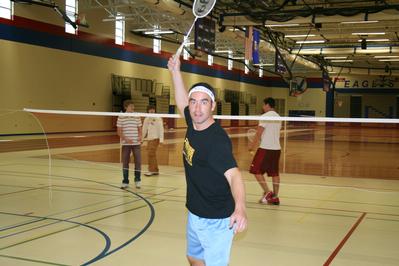 Badminton is good for you.